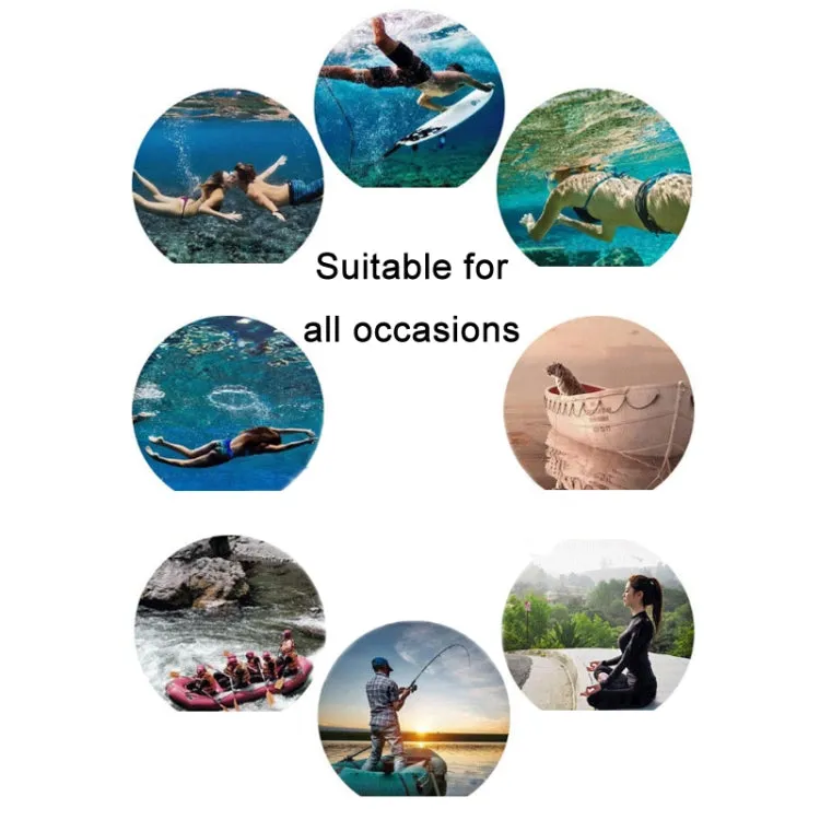 1 Pair Outdoor Snorkeling Non-Slip Soft Bottom Beach Diving Socks, Size: 34-35(Rose Red)