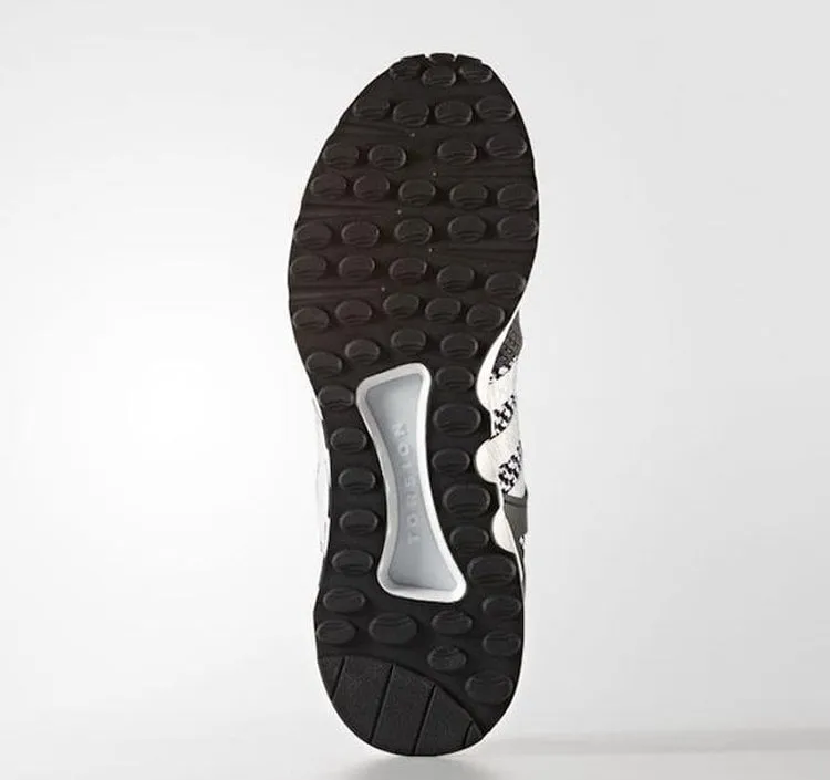 Adidas EQT Support RF Primeknit 'Zebra' Sneakers, Black