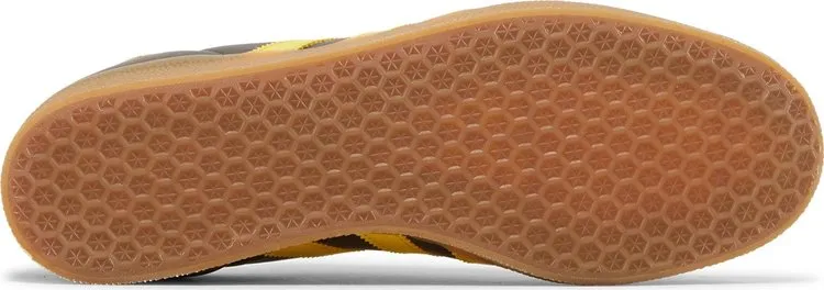 Adidas Gazelle 'Shadow Olive Impact Yellow' Sneakers, Brown