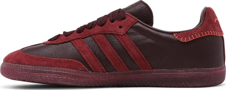 Adidas Jonah Hill x Samba 'Maroon' sneakers, red