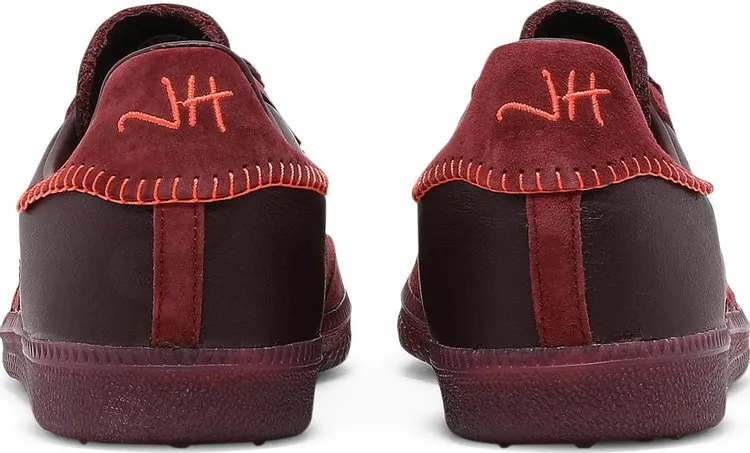 Adidas Jonah Hill x Samba 'Maroon' sneakers, red