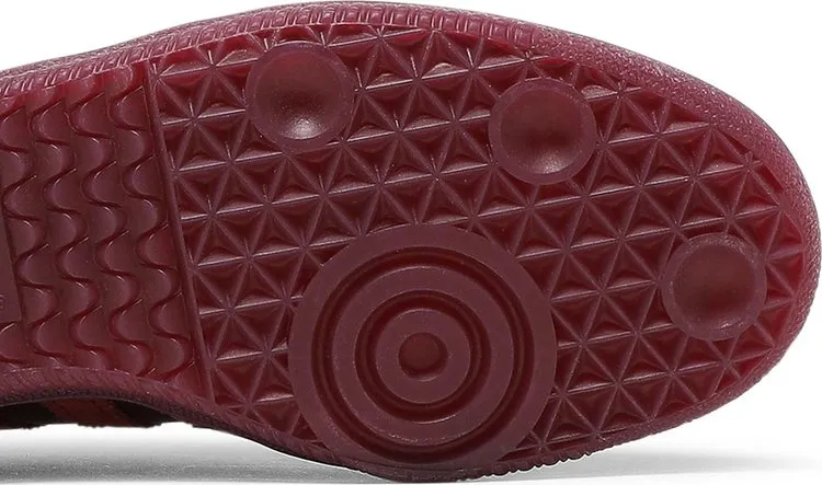 Adidas Jonah Hill x Samba 'Maroon' sneakers, red