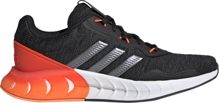 Adidas Kaptir Super 'Black Orange' sneakers, black