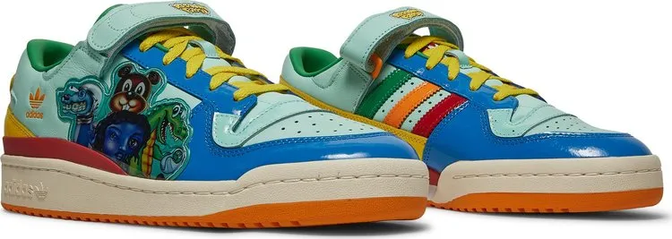 Adidas Kerwin Frost x Forum Low 'Benchmates' sneakers, green
