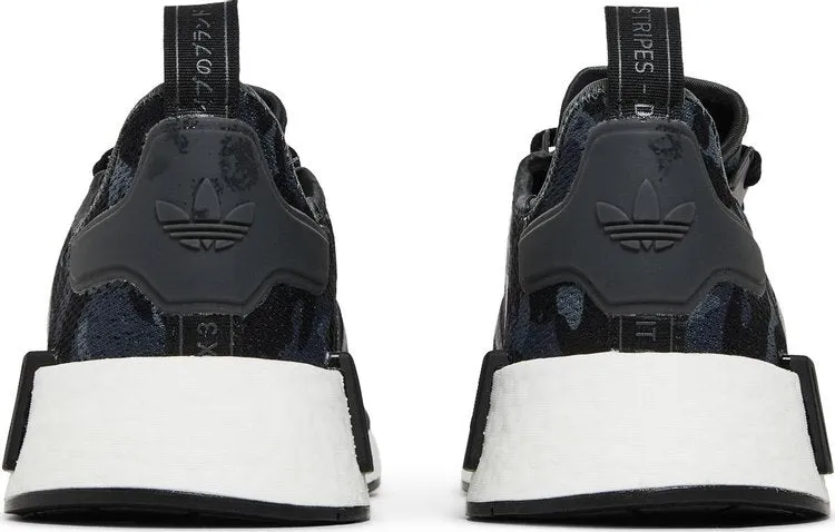 Adidas NMD R1 men's sneakers, black/dark gray