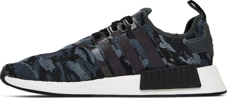 Adidas NMD R1 men's sneakers, black/dark gray