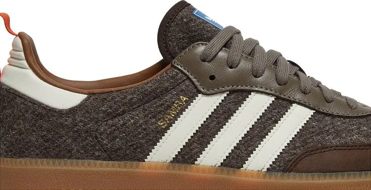 Adidas Samba Fox 'Dark Brown' sneakers, brown