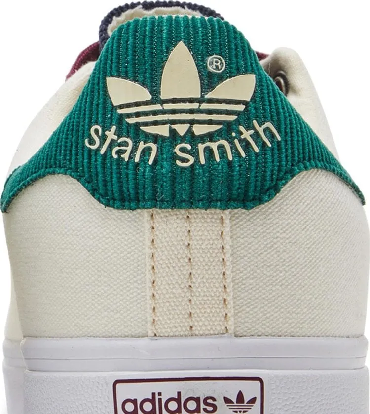 Adidas Stan Smith Vulc 'Cream Legend Ink Corduroy' Sneakers, cream