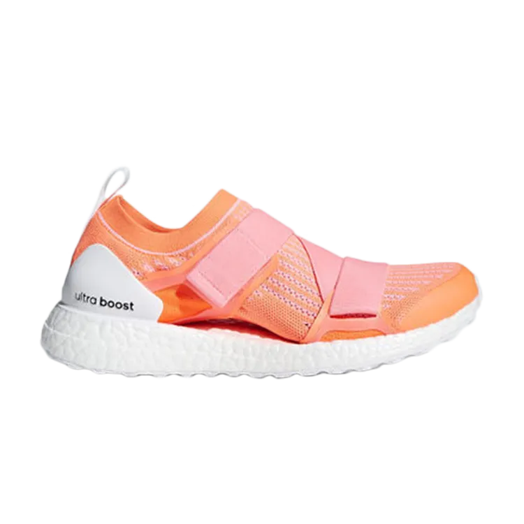 Adidas Stella McCartney x Wmns Ultraboost X 'Orange Glow' sneakers, orange