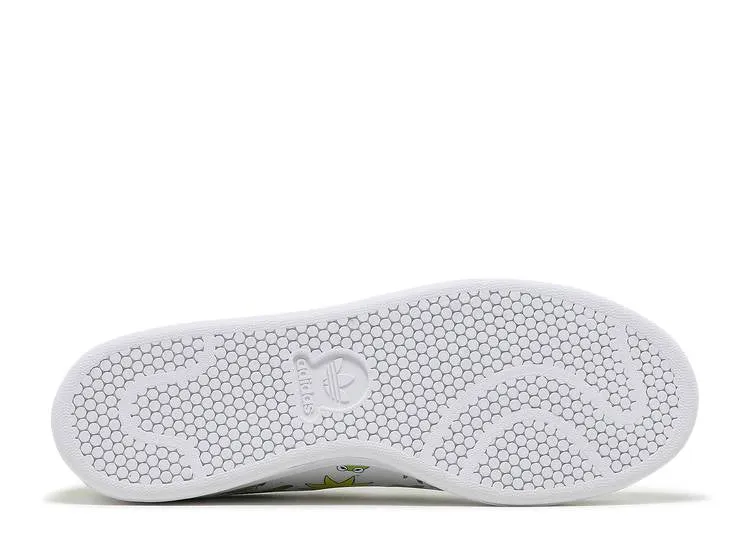 Adidas THE MUPPETS X STAN SMITH 'KERMIT THE FROG ALLOVER PRINT' sneakers, white