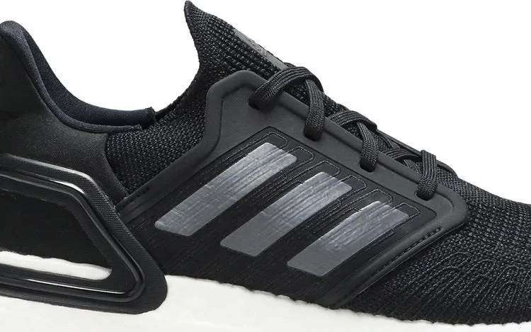 Adidas UltraBoost 20 'Core Black' sneakers, black