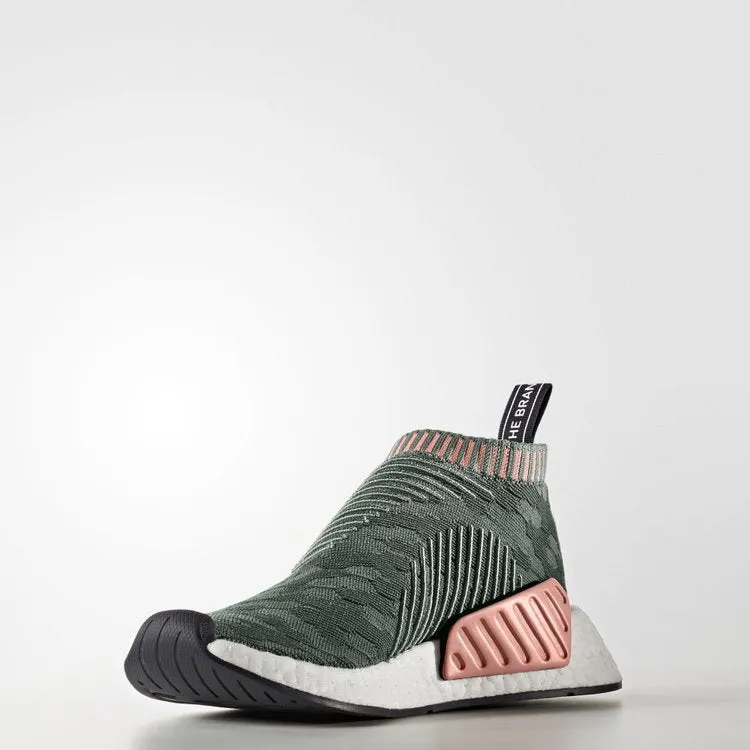 Adidas Wmns NMD_CS2 Primeknit 'Trace Green' sneakers, green