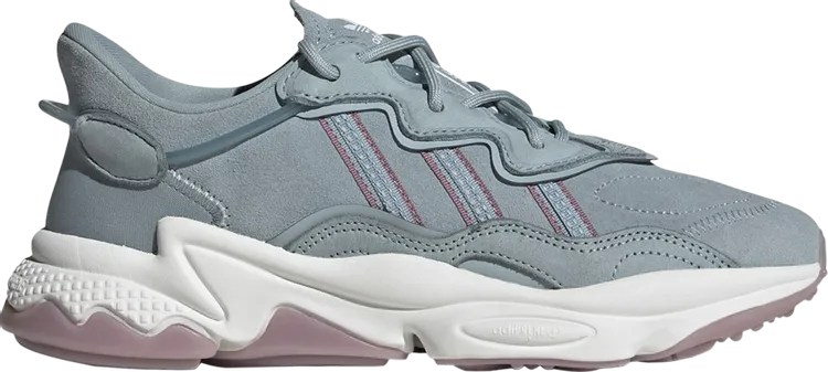 Adidas Wmns Ozweego 'Grey Magic Mauve' sneakers, gray
