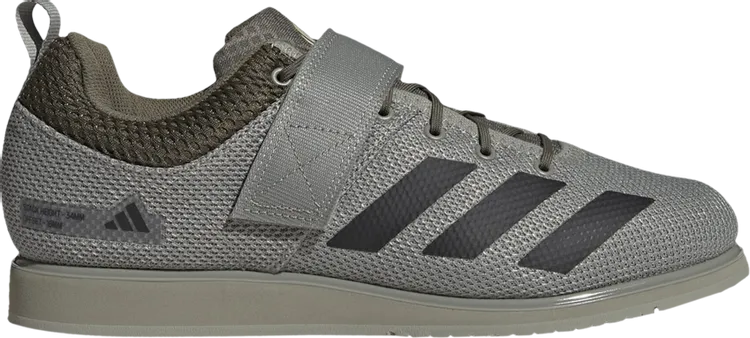 Adidas Wmns Powerlift 5 'Silver Pebble Olive Strata' sneakers, gray