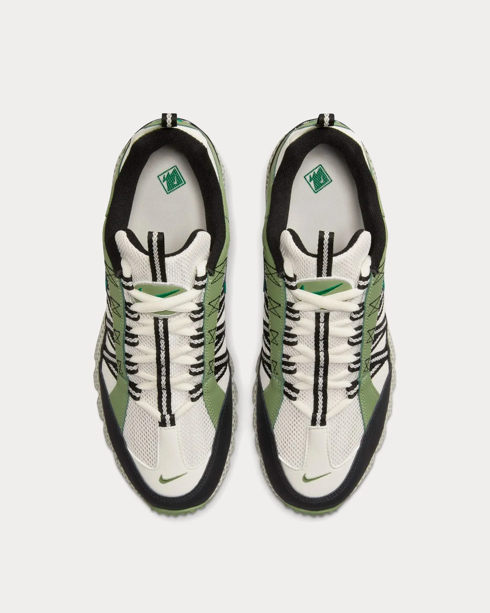 Air Humara Oil Green / Malachite Low Top Sneakers