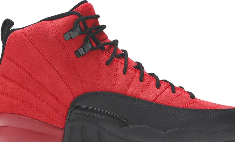 Air Jordan 12 Retro GS Reverse Flu Game Sneakers, Red