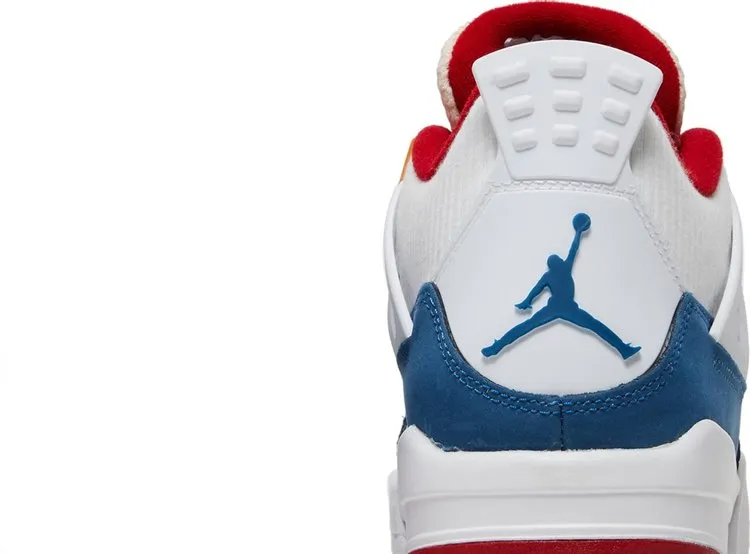 Air Jordan 4 Retro GS Messy Room Sneakers, Blue