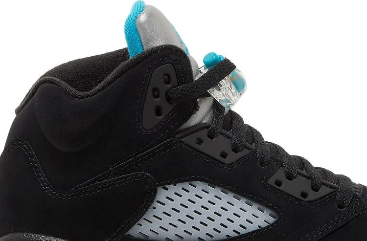 Air Jordan 5 Retro GS Aqua sneakers, black