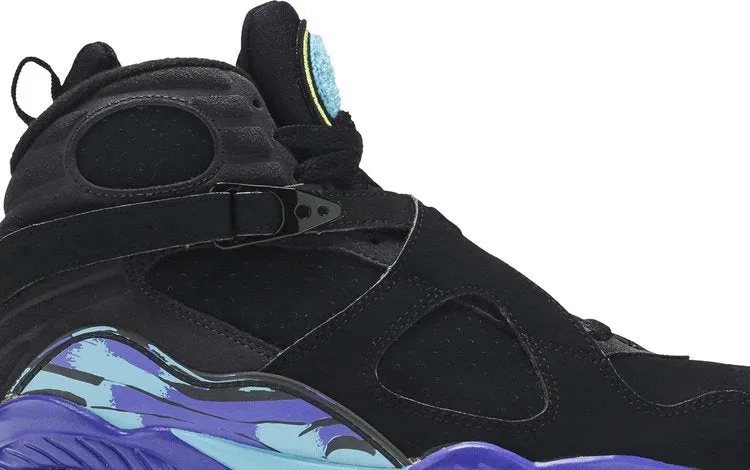 Air Jordan 8 Retro Aqua 2007 sneakers, black