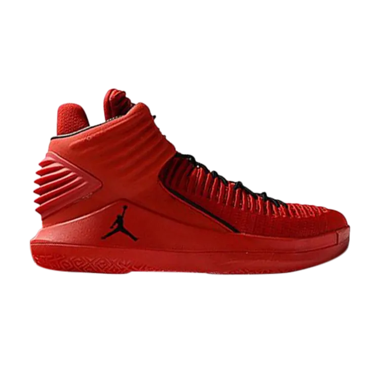 Air Jordan XXXII PF 'Rosso Corsa' Sneakers, Red