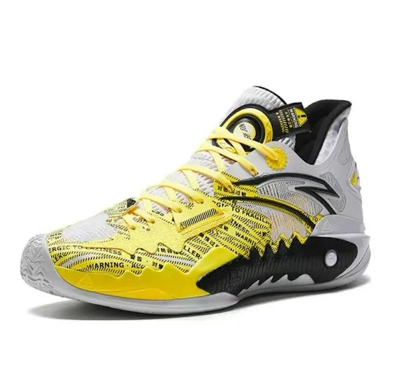 ANTA Shock Wave 5 'Allergy' sneakers, white