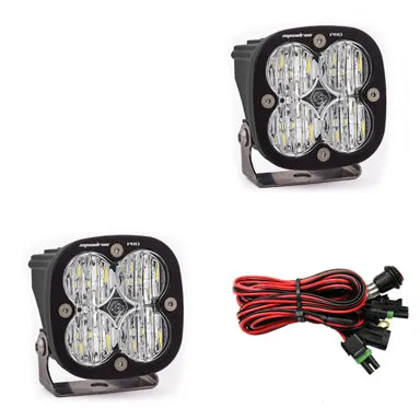 Baja Designs Black Squadron Pro LED Light Pair