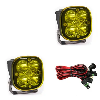 Baja Designs Black Squadron Pro LED Light Pair
