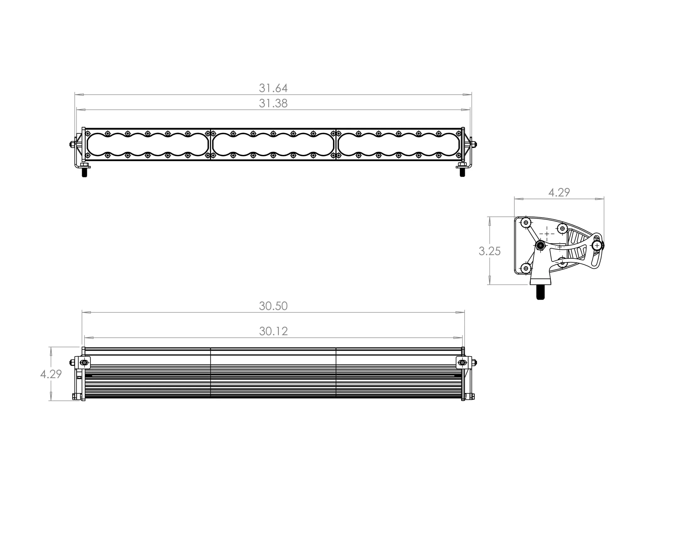 Baja Designs OnX6 , LED Light Bars- 30"