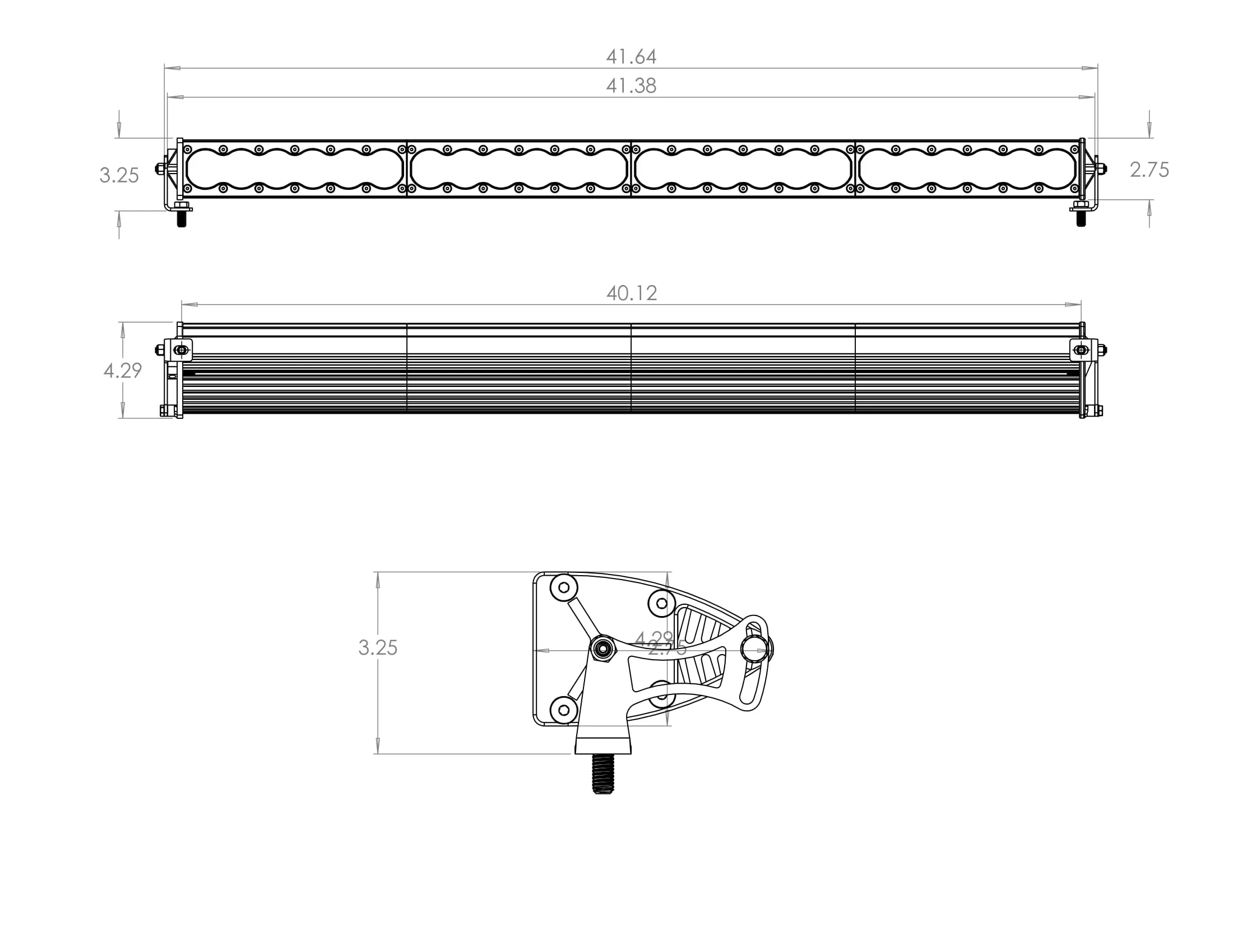 Baja Designs OnX6 , LED Light Bars- 40"