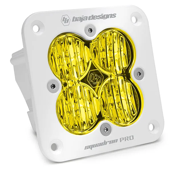 Baja Designs Squadron Pro LED Light - White Flush Mount