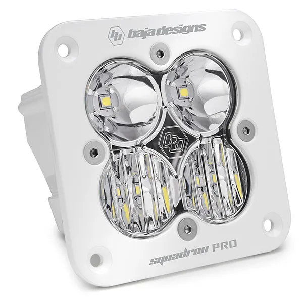 Baja Designs Squadron Pro LED Light - White Flush Mount