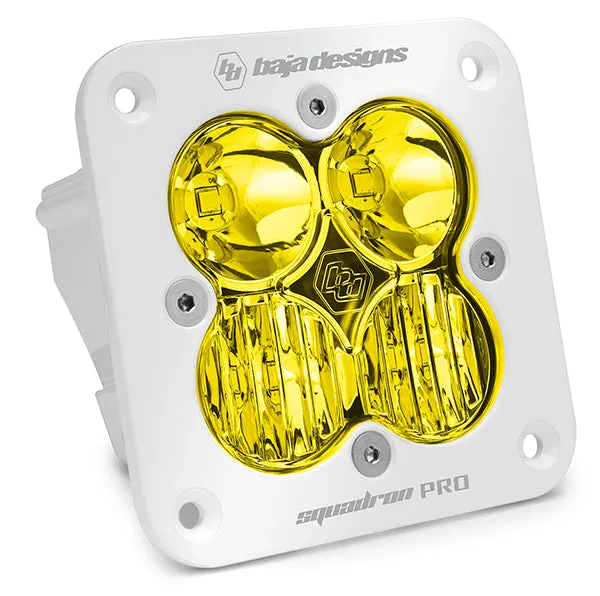 Baja Designs Squadron Pro LED Light - White Flush Mount
