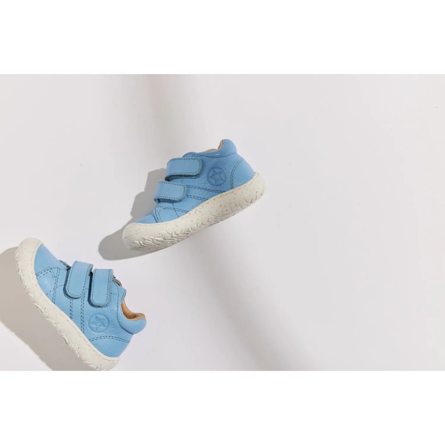 Bisgaard Azure Blue Barefoot Hale V First Step Shoe
