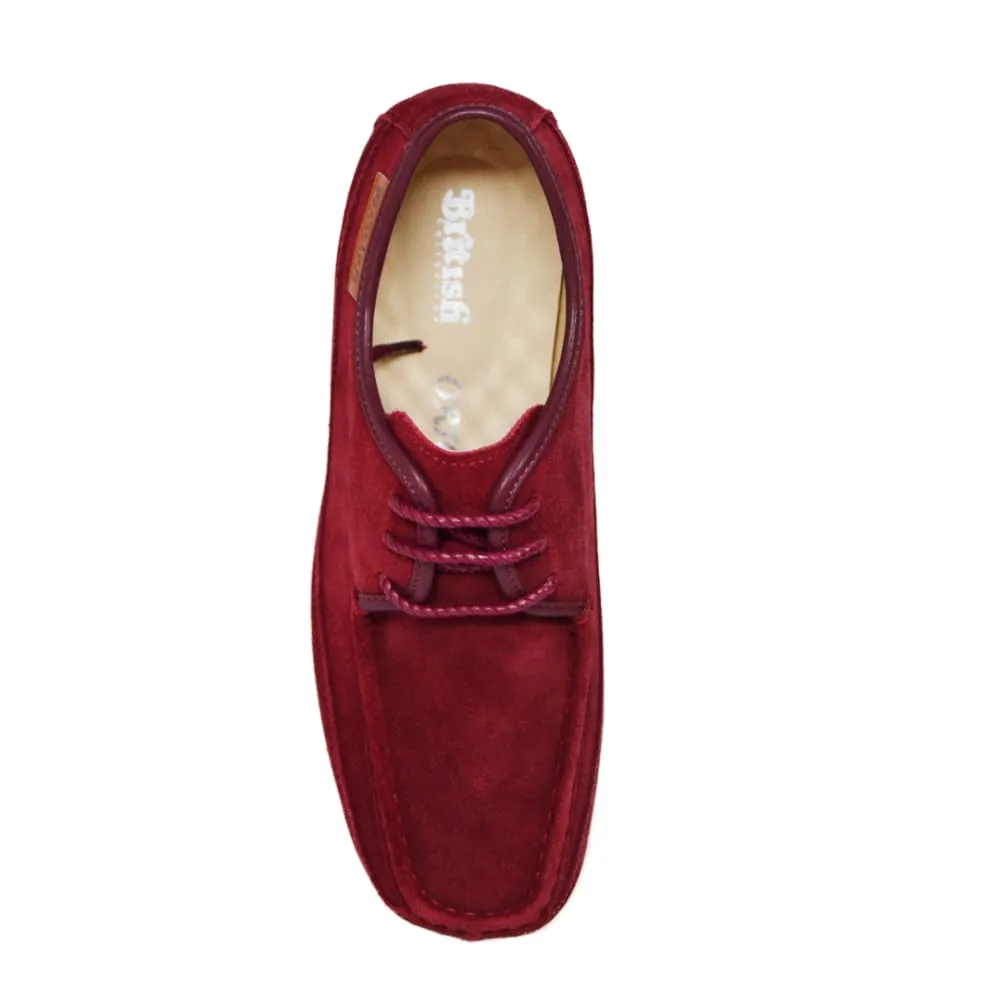 British Walkers Crown Plus Wallabee Low Top Men's Suede Crepe Soles