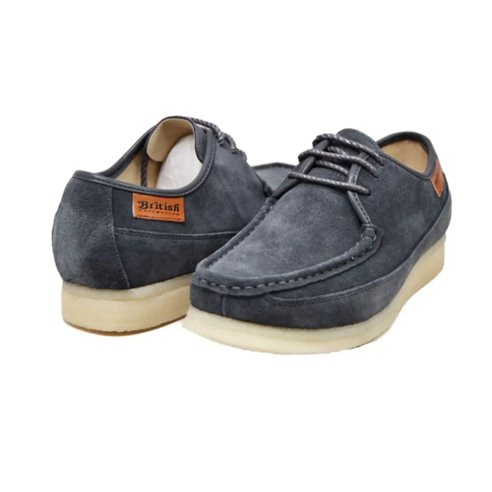 British Walkers Crown Plus Wallabee Low Top Men's Suede Crepe Soles
