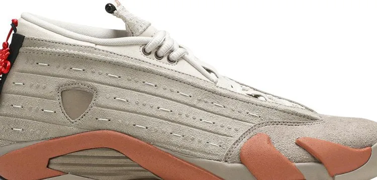 CLOT x Air Jordan 14 Retro Low Terracotta Sneakers, Tan