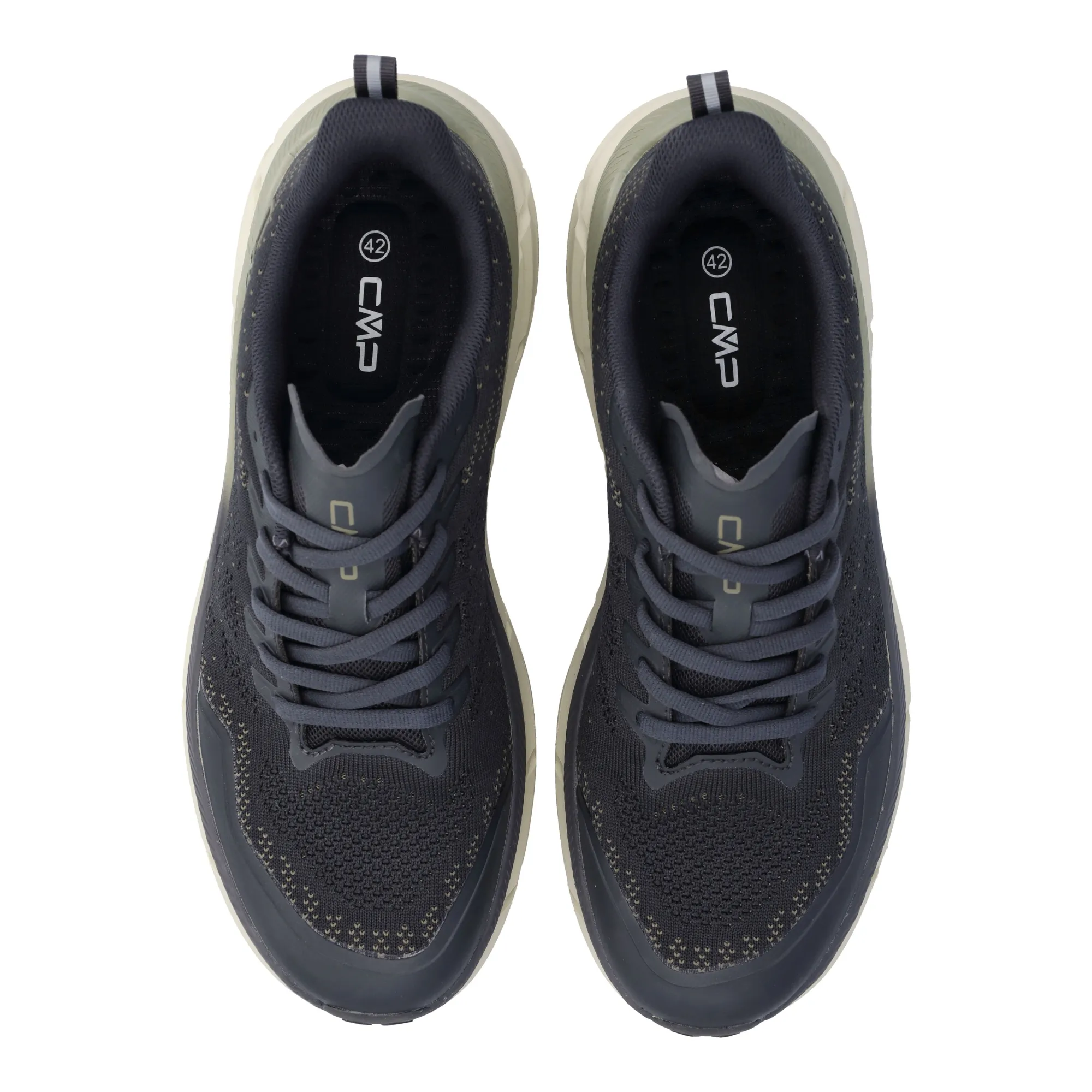 CMP Men's Rahmsy Vegan Friendly Trail Shoes (Piombo/Sage)