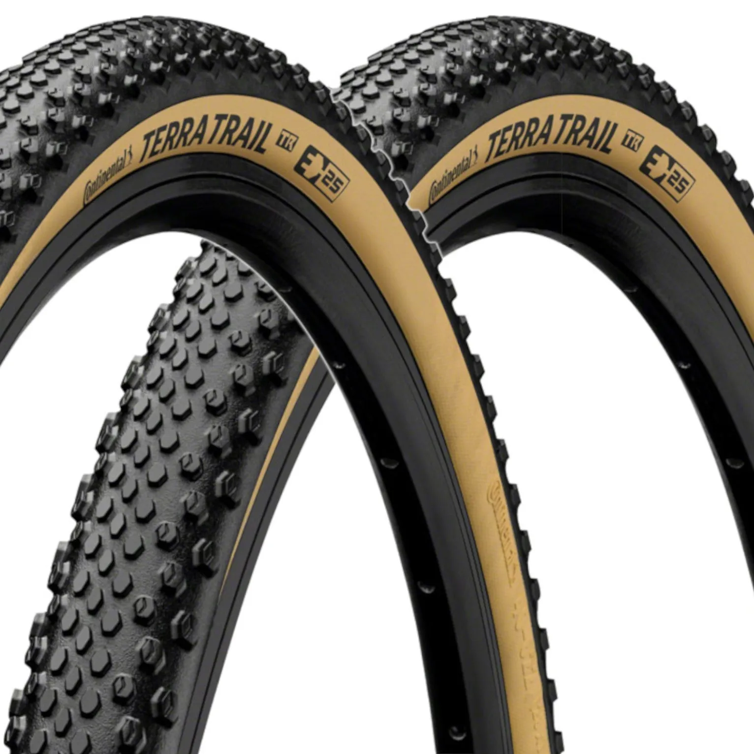 Continental Terra Trail 700x35 Pure Grip Tubeless Tire - Creamwall