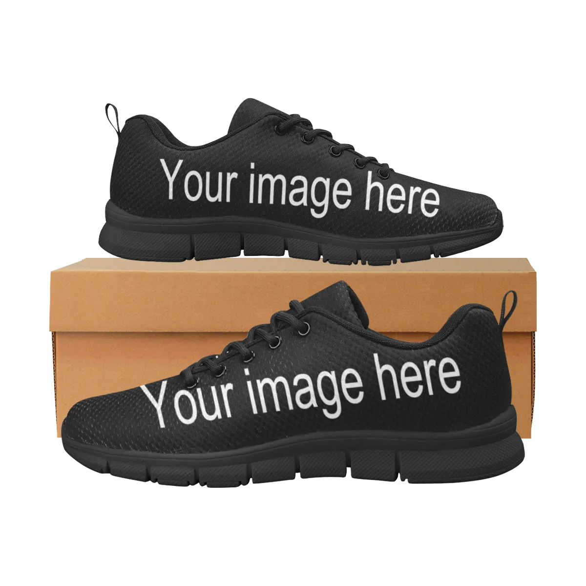 Customizeable Women's Breathable Sneakers (Model 055)