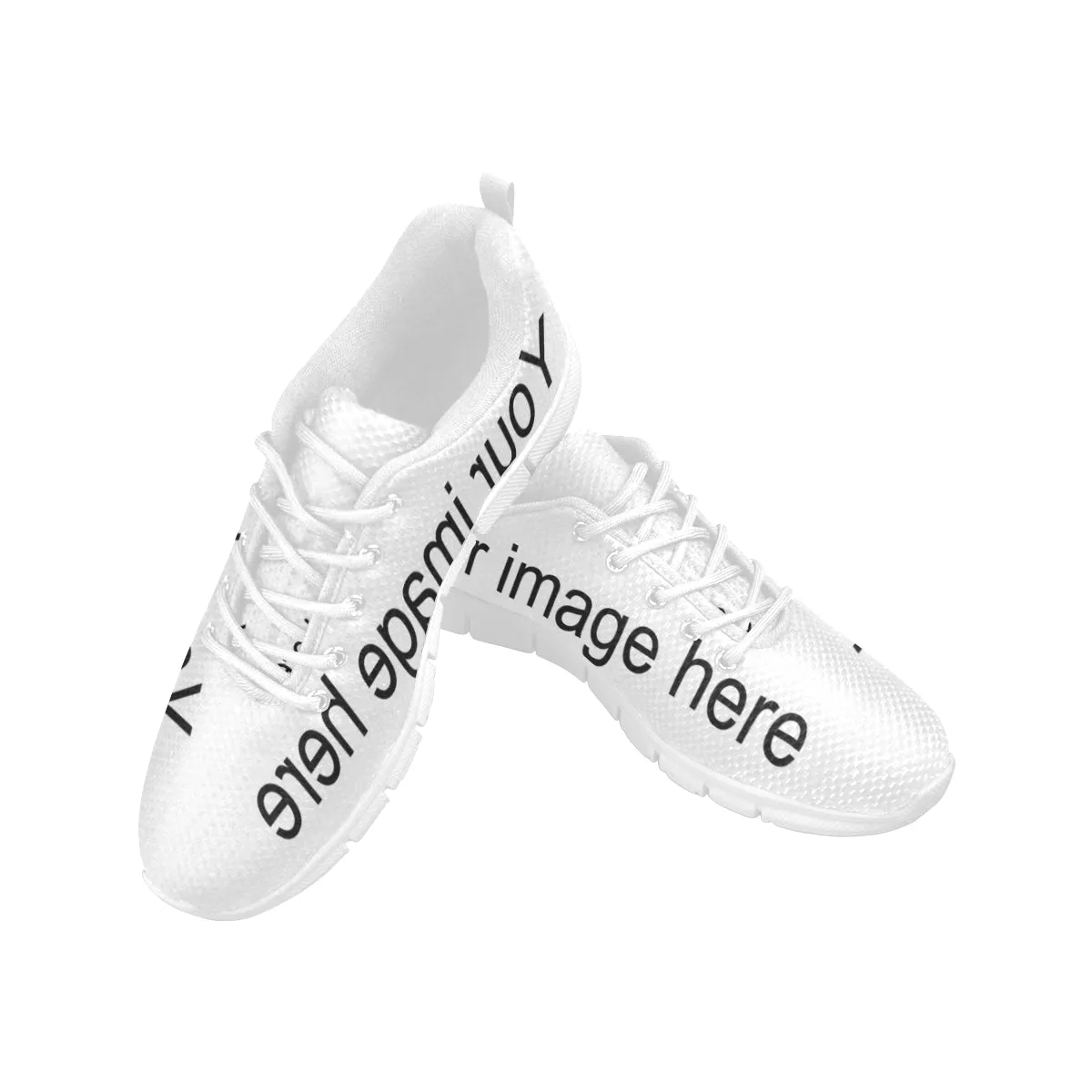 Customizeable Women's Breathable Sneakers (Model 055)