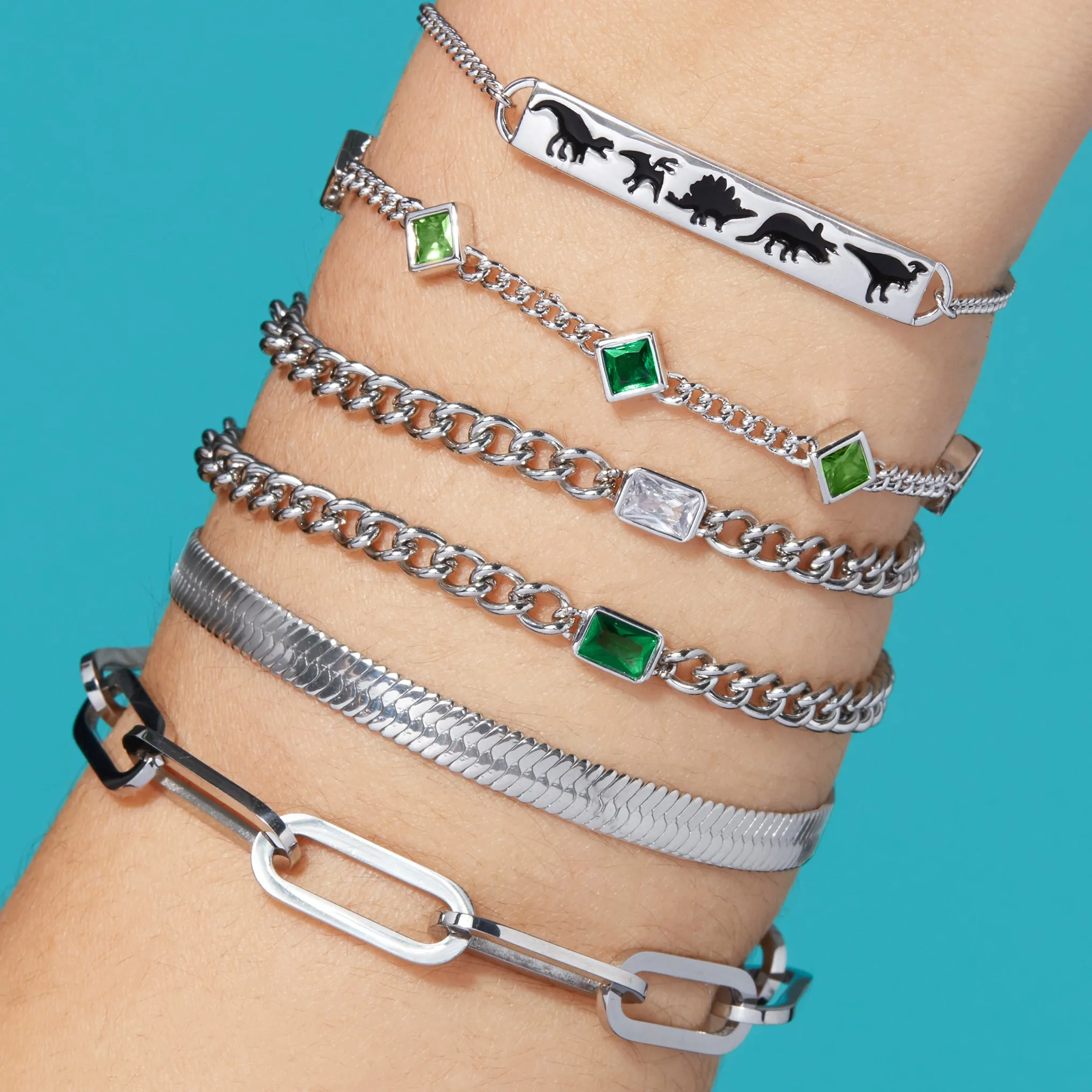 Dinosaur Trail Bracelet