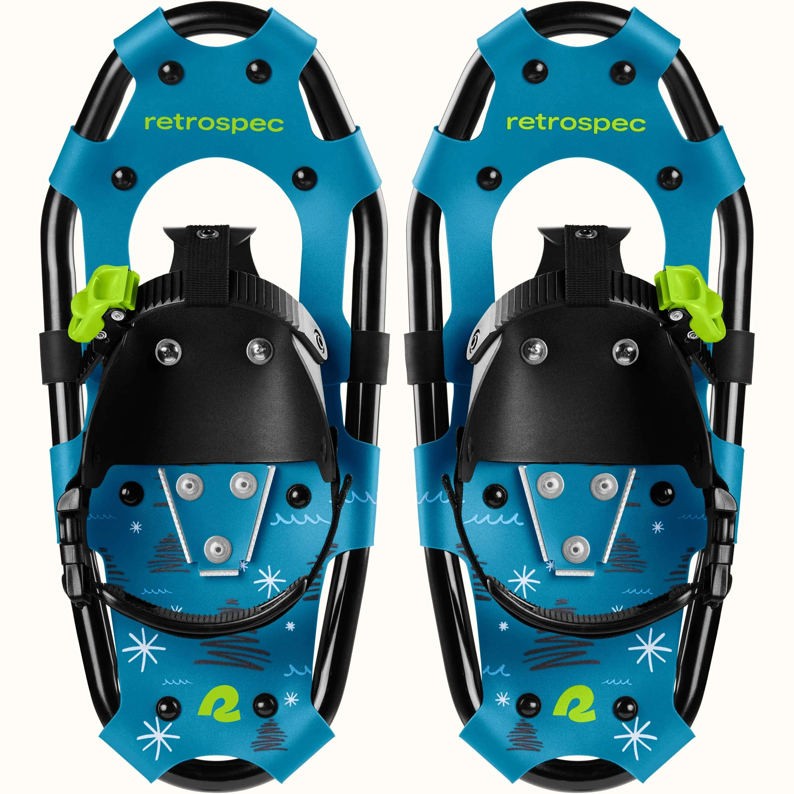 Drifter Kids' Snowshoe Bundle With Trekking Poles