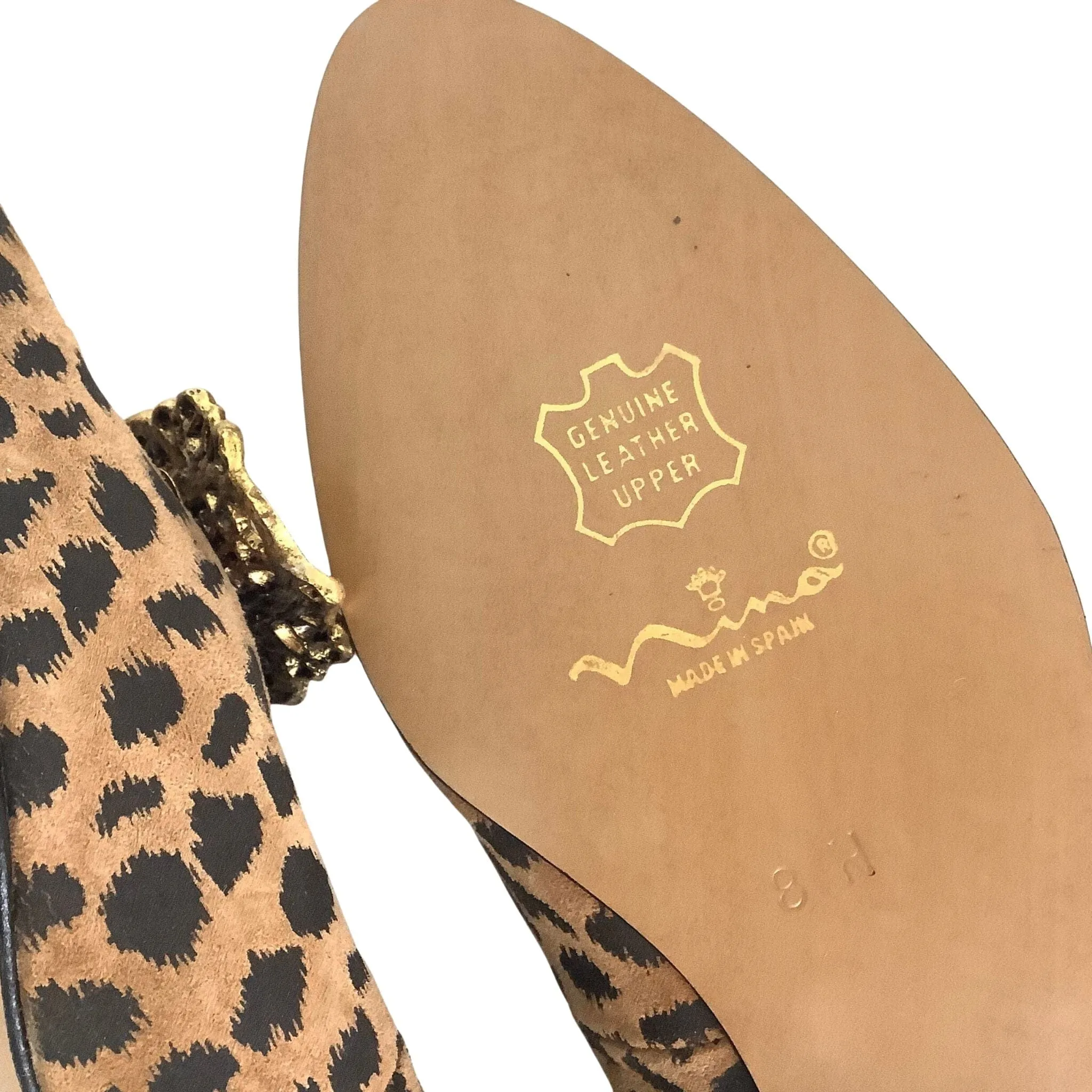 Faux Leopard Pump Shoes