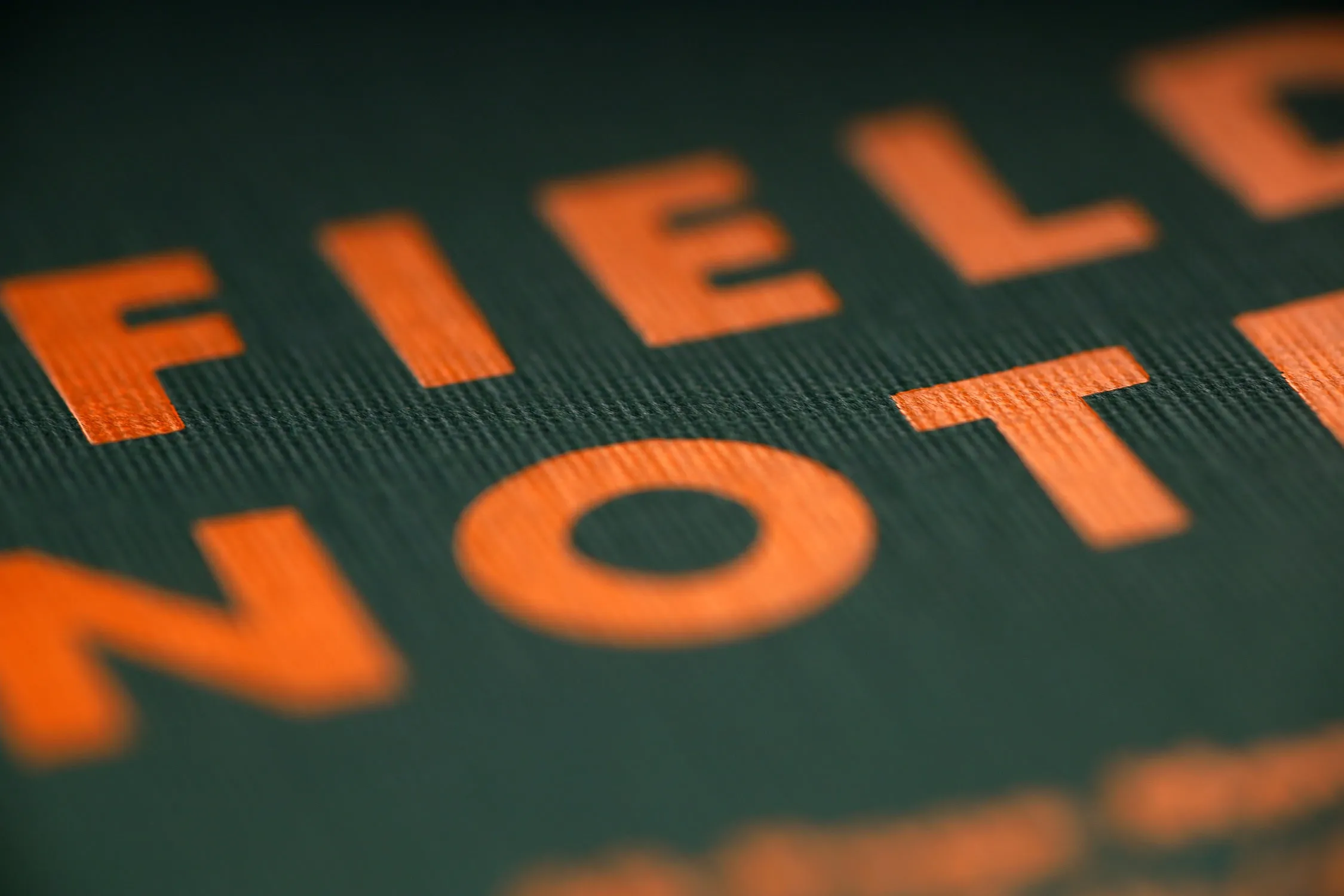 FIELD NOTES - TRAILHEAD