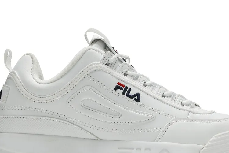 Fila Disruptor 2 'White Navy' sneakers, white