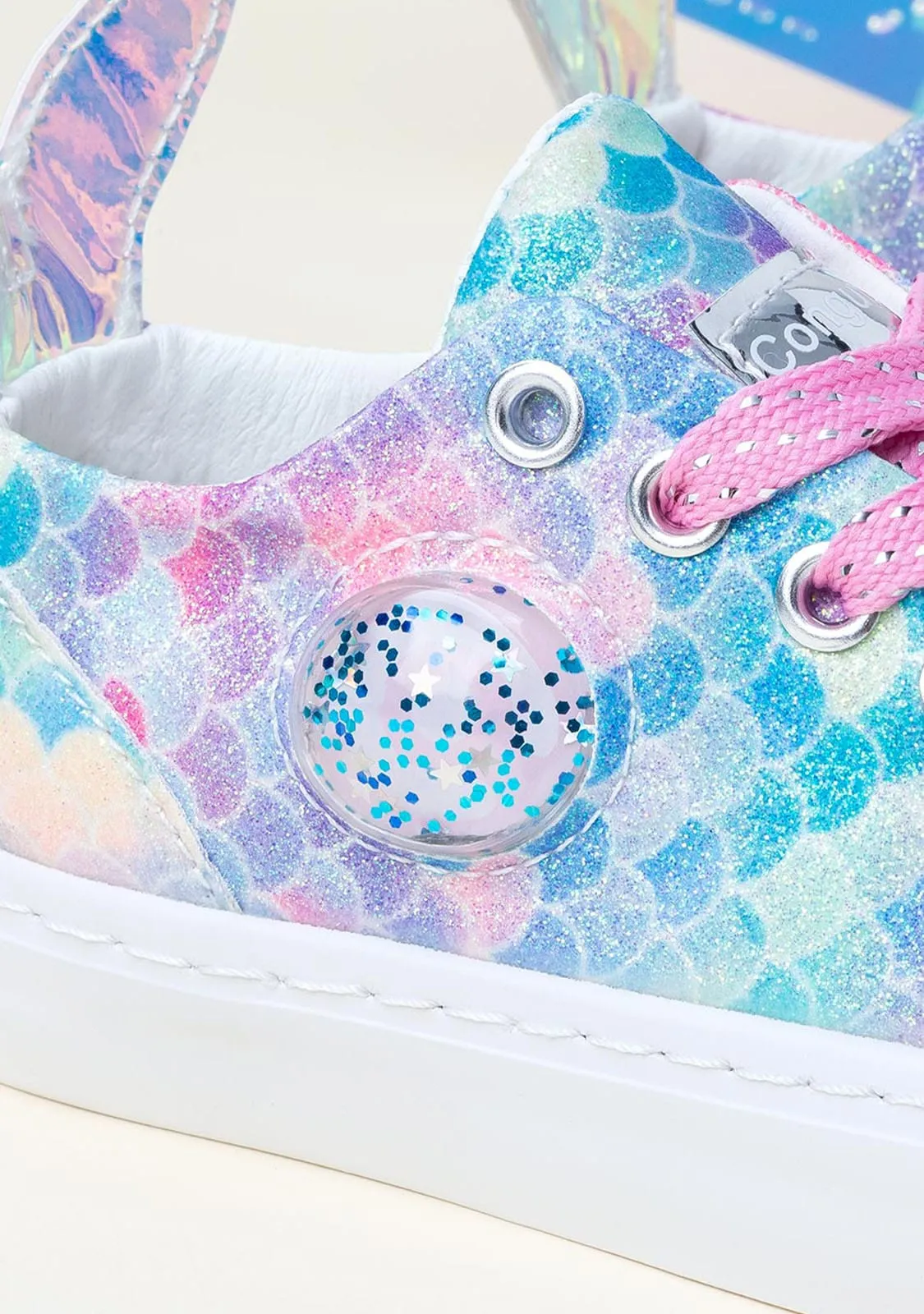 Girl's Mermaid Sneakers