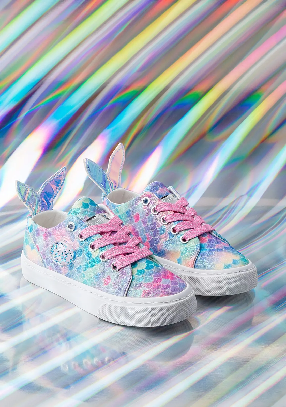 Girl's Mermaid Sneakers