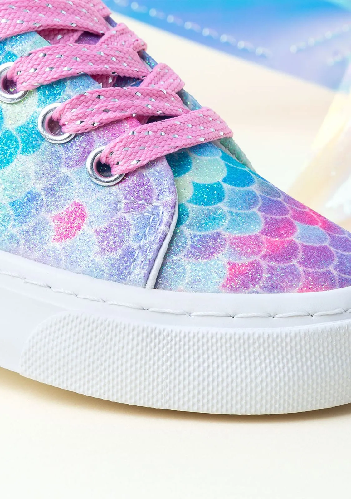 Girl's Mermaid Sneakers