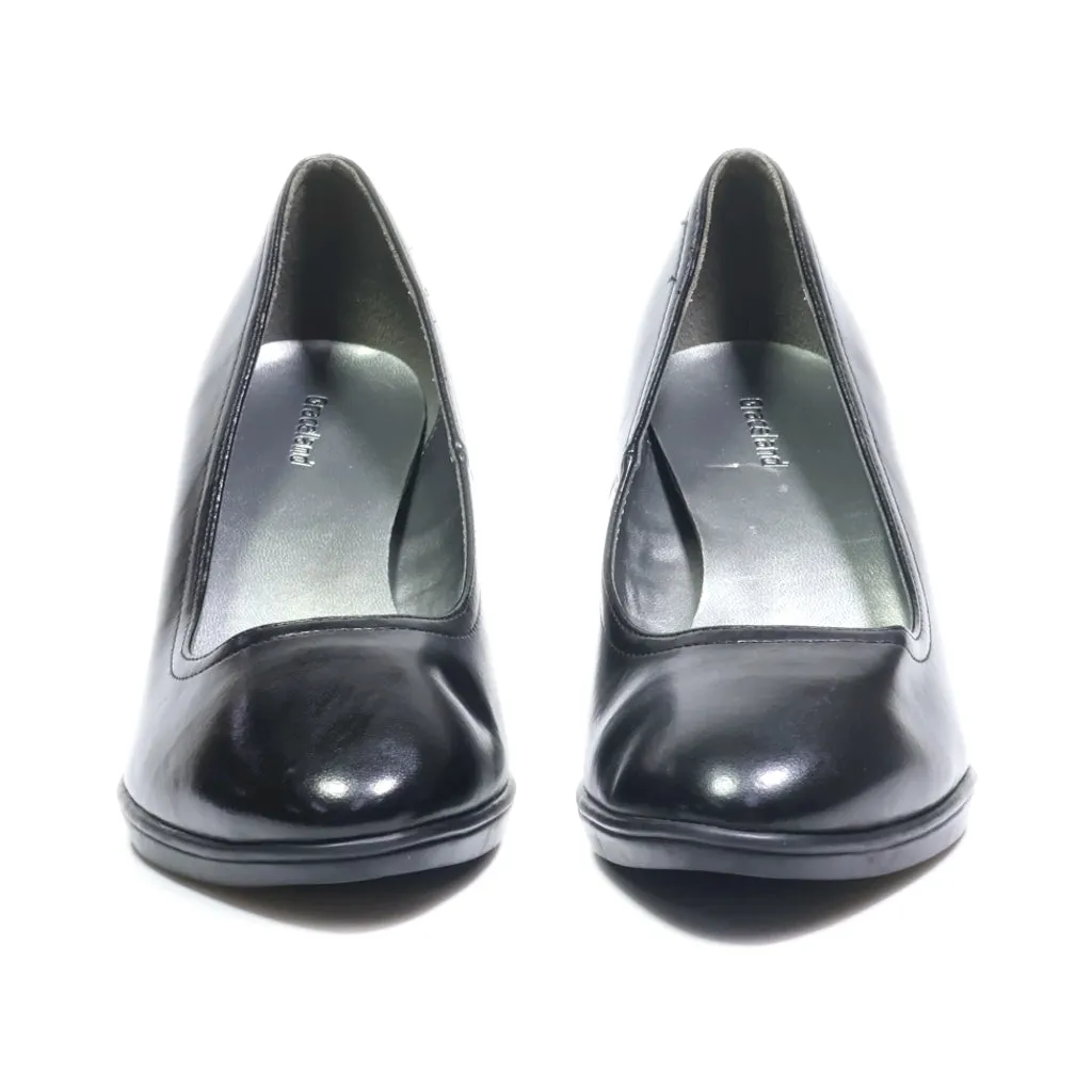 Graceland High-Heel Shoes Leather Black Colour For Women