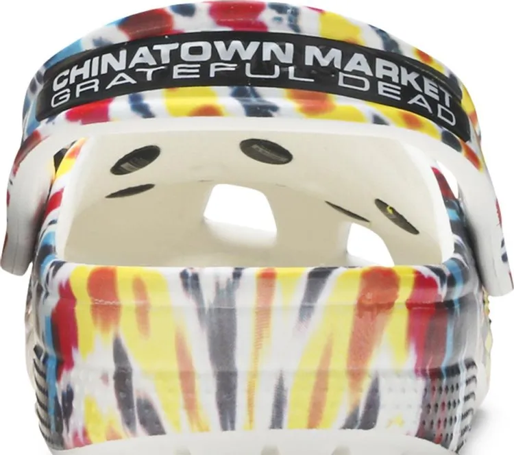Grateful Dead x Chinatown Market x Clog Tie Dye Sneakers, Multicolor